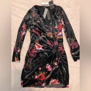 *Black Halo* original Neiman Marcus Exclusive black velvet dress